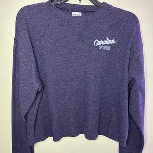 PINK Carolina Tar Heels Crop Top